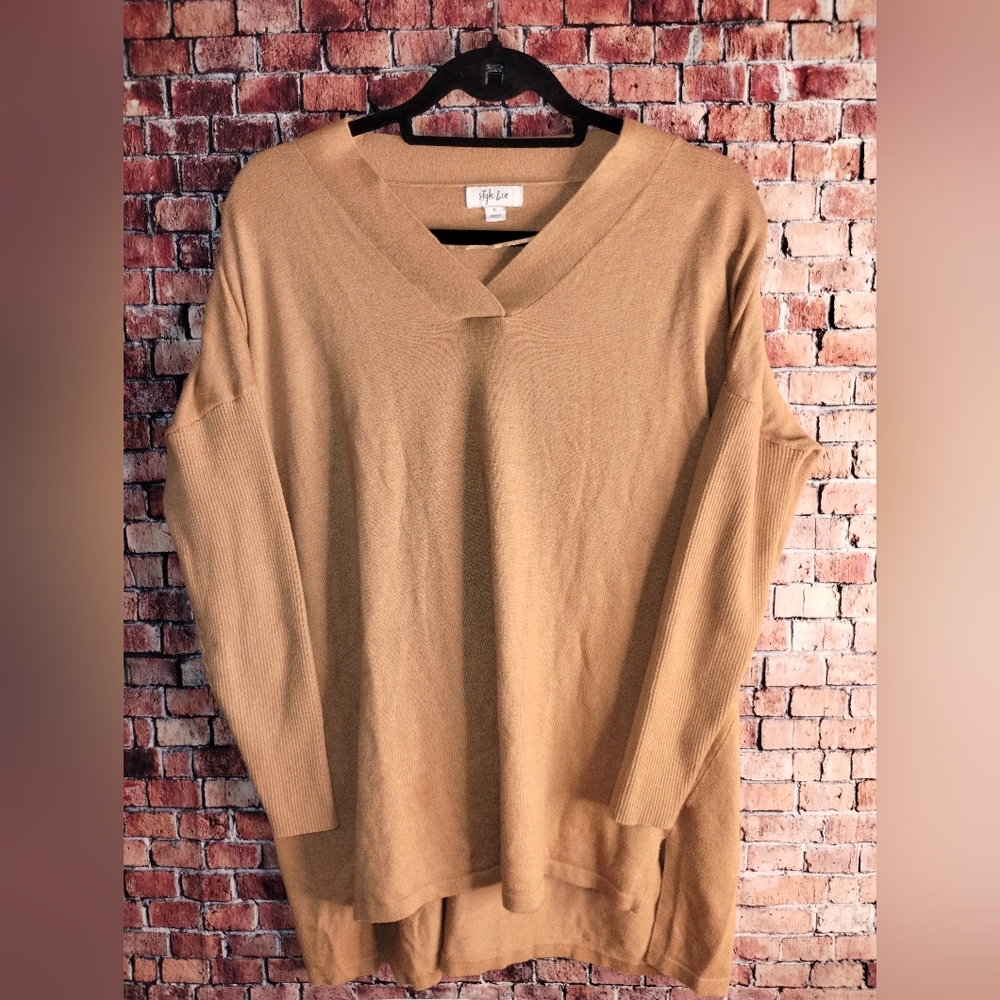Style and Co Mustard Sweater